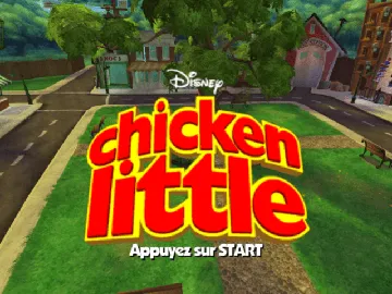 Disney's Chicken Little screen shot title